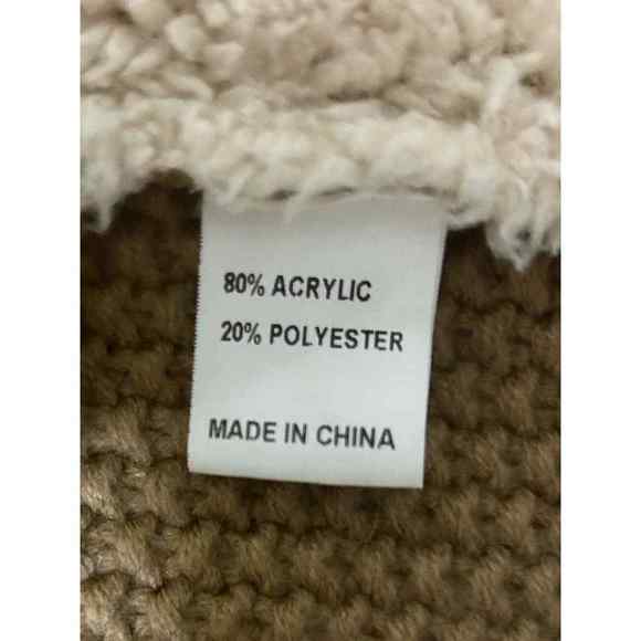 Diva D Shawl Sweater Camel Color Women’s Size 1XL - Picture 13 of 16